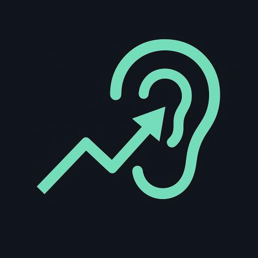 Stock Audio Ticker icon